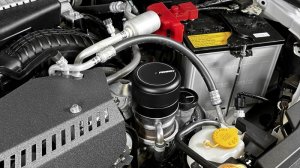 Subaru WRX Oil Filter Cover - Perrin Performance - Black - `15-`25 Subaru WRX Oil Filter Cover - Perrin Performance - Black - `15-`25